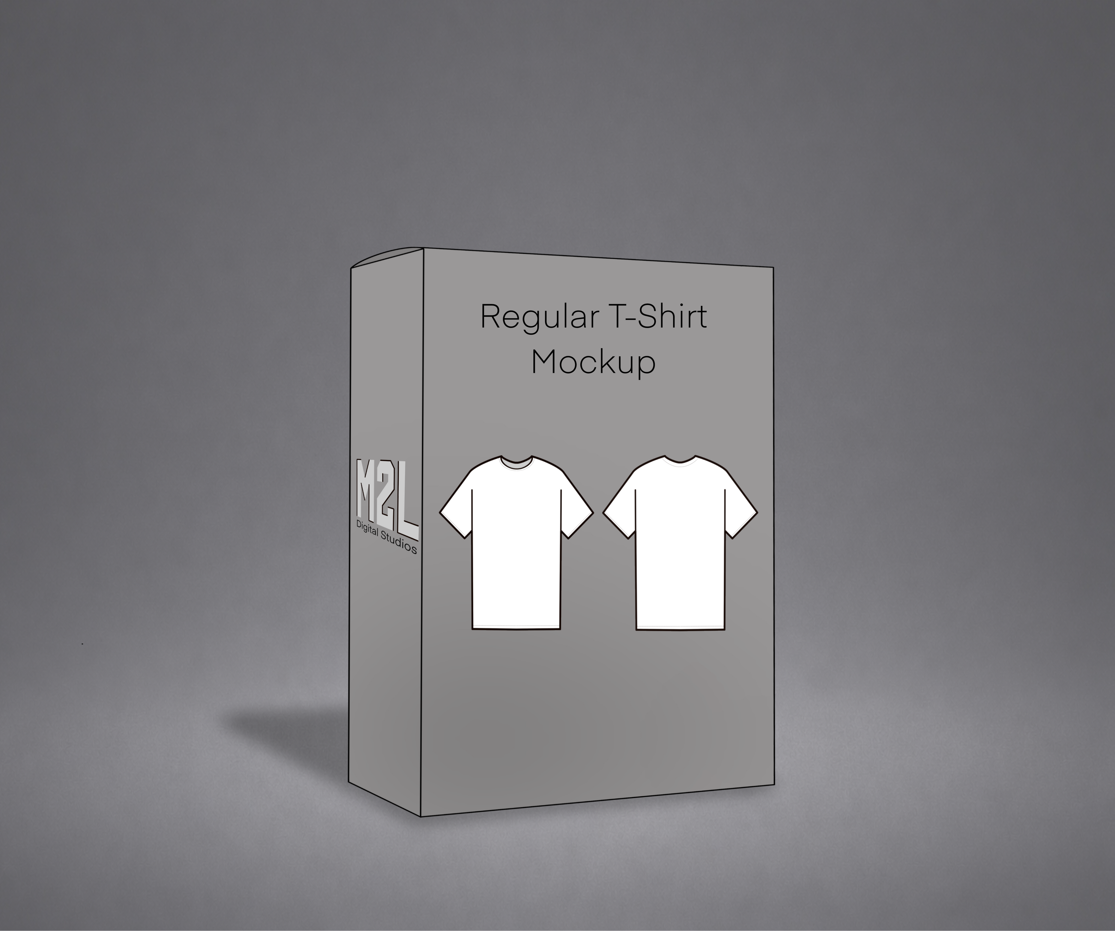 M2L Regular T-Shirt Mockup