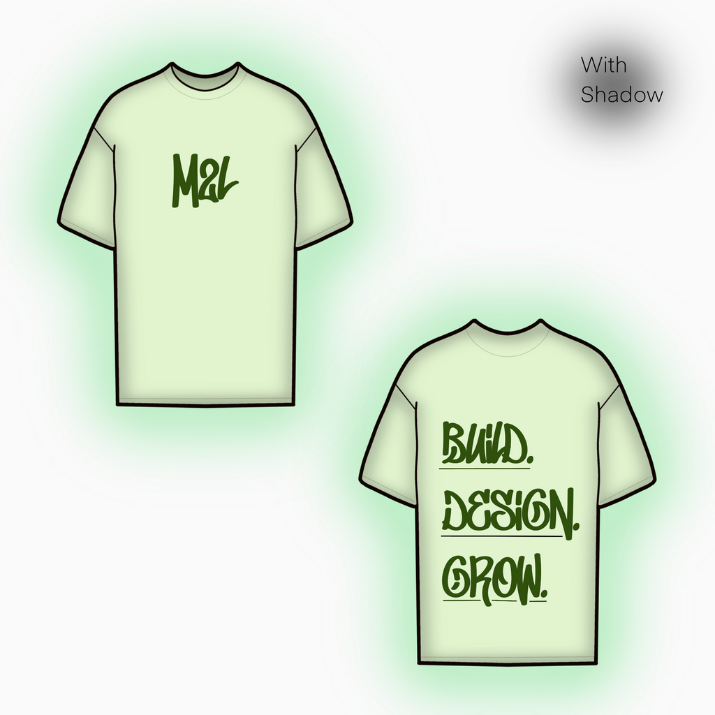 M2L Oversized T-Shirt Mockup
