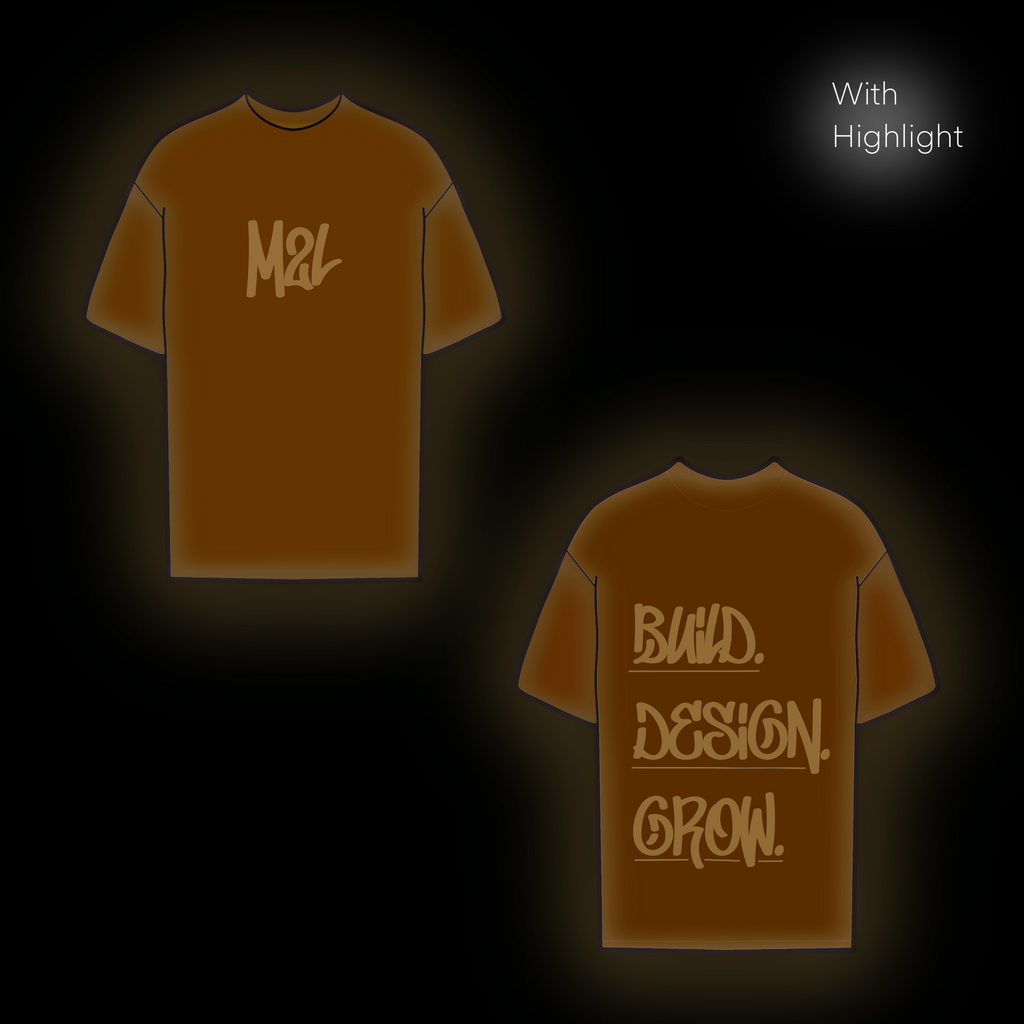 M2L Oversized T-Shirt Mockup
