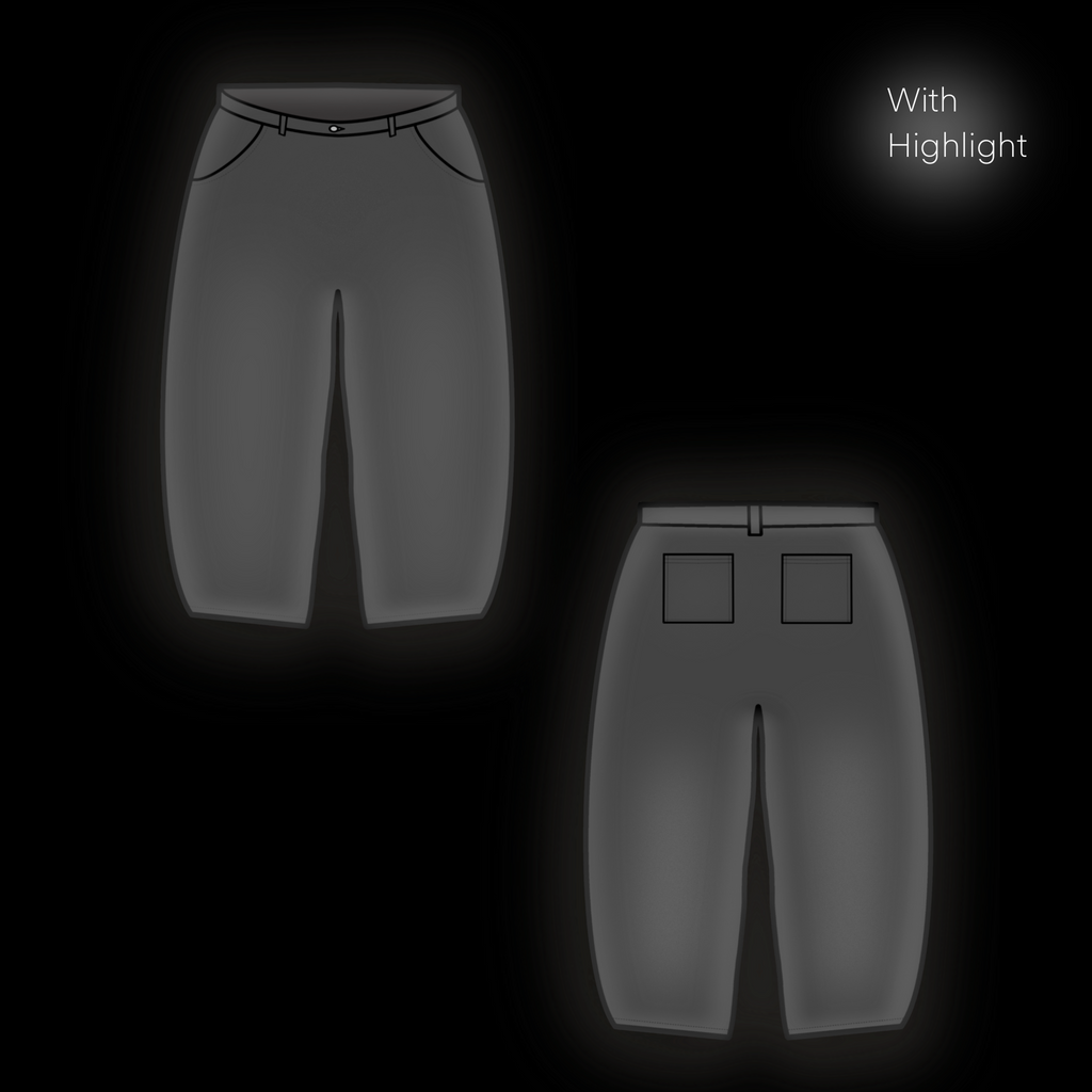M2L Oversized Jeans Mockup