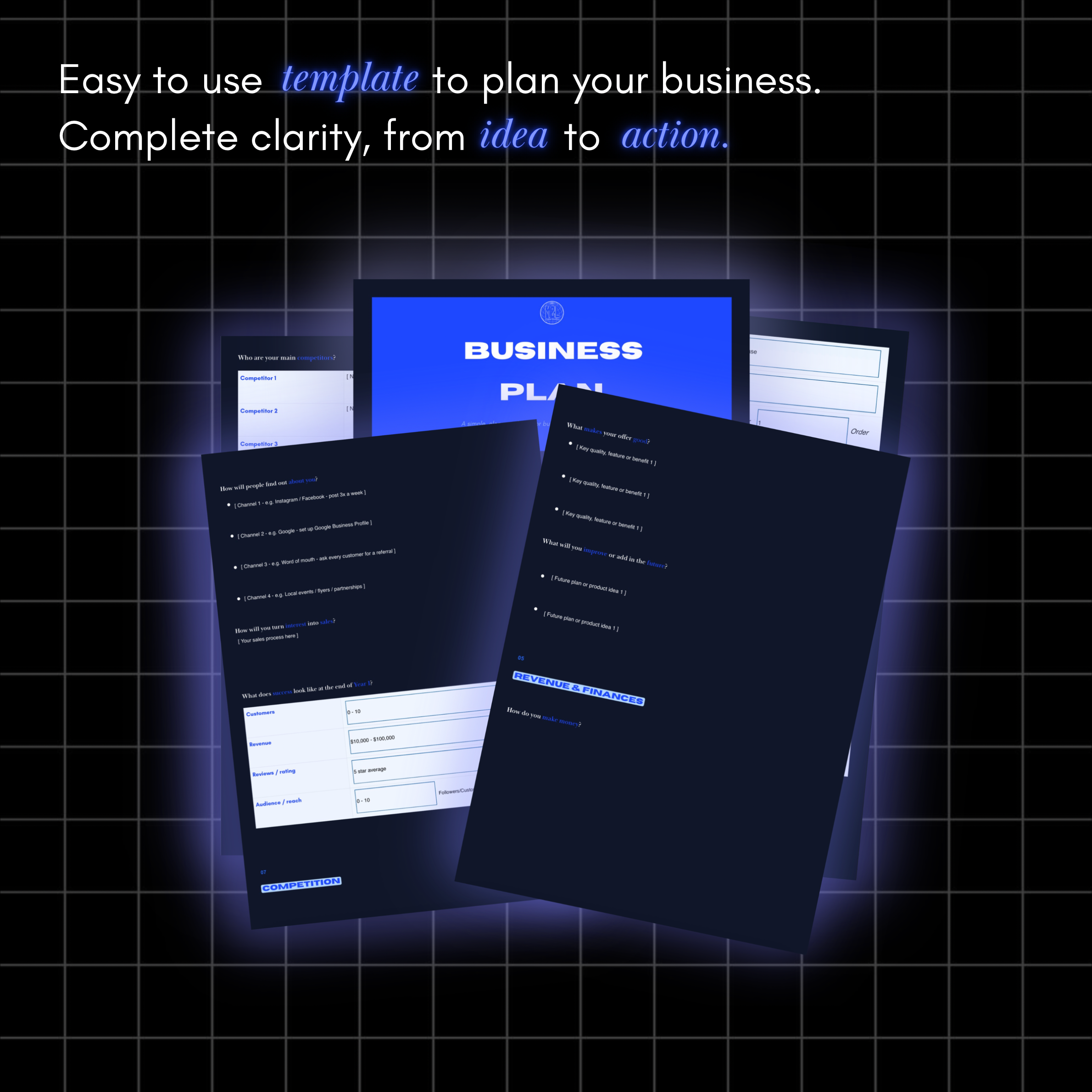 M2L Business Plan Template